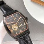 Free Warranty Copy Vacheron Constantin Malte All Black Watches
